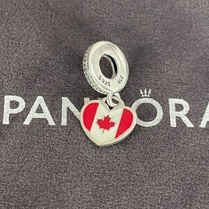 Pandora Canada Flag Exclusive Charm